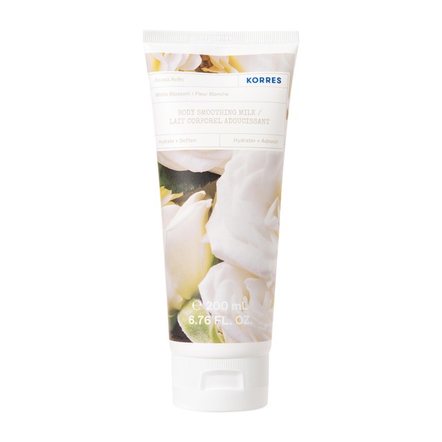 KORRES White Flowers Moisturizing Body Smoothing Milk Ενυδατικό Γαλάκτωμα Σώματος Λευκ? ?νθη 200ml