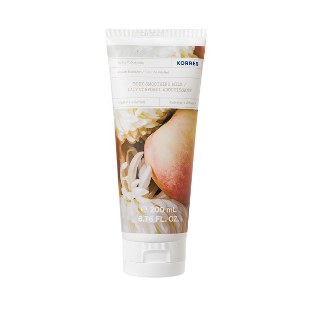 KORRES Peach Flowers Moisturizing Body Smoothing Milk Ενυδατικό Γαλάκτωμα Σώματος Ἀνθη Ροδακινιἀς 200ml