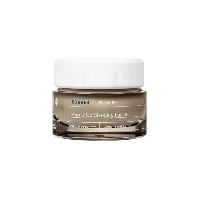 KORRES Black Pine Μαύρη Πεύκη 4D Κρέμα Νύχτας για Σύσφιγξη & Lifting 40ml