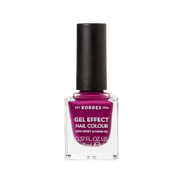 KORRES Gel Effect Βερνίκι Νυχιών Nail Color 72 Cherry Brandy Rose