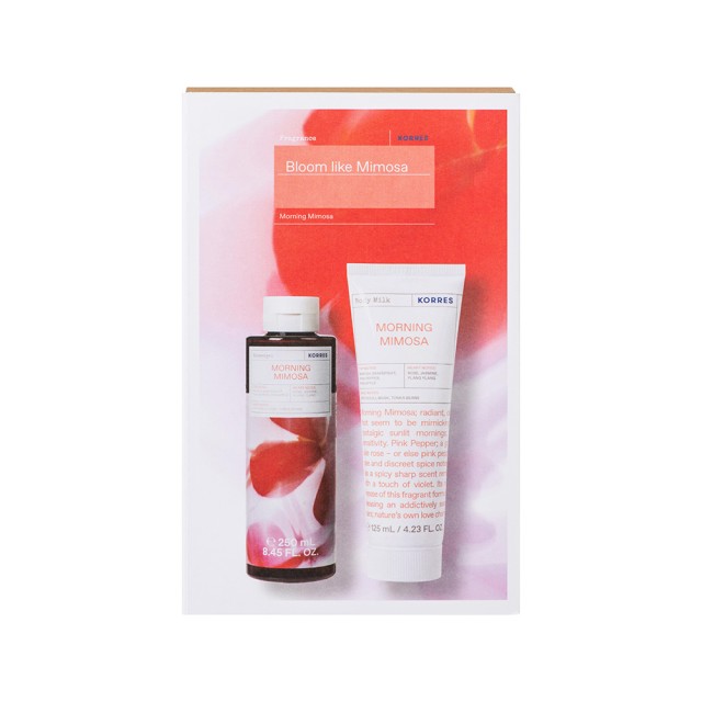 KORRES PROMO Morning Mimosa Γαλάκτωμα Σώματος 125ml & Αφρόλουτρο 250ml