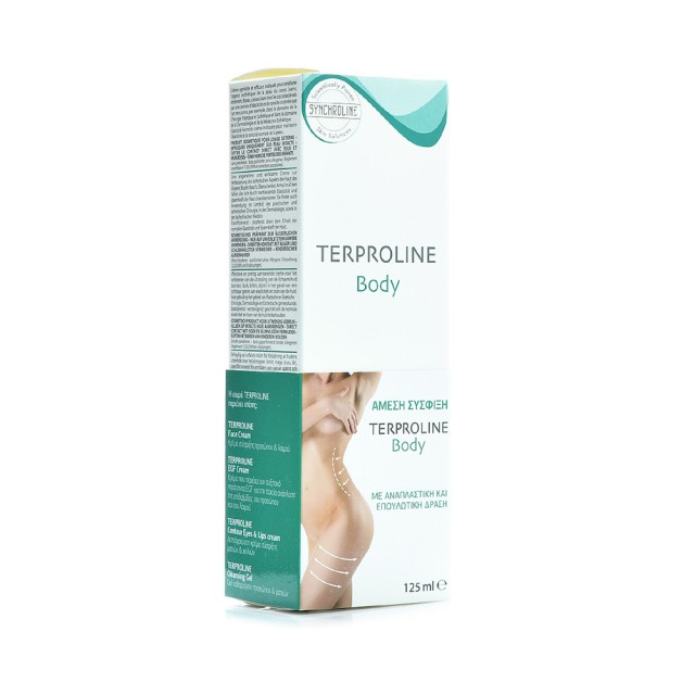 SYNCHROLINE Terproline Body Cream Συσφικτική Κρέμα Σώματος 125ml