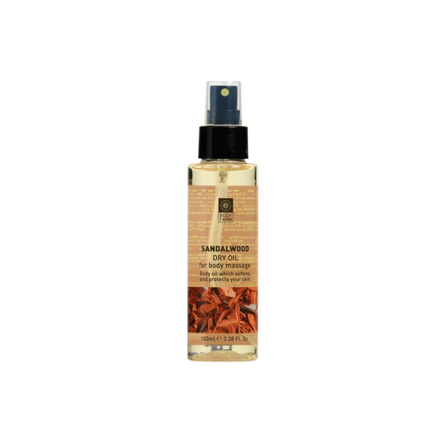 BODYFARM Dry Oil Sandalwood Λάδι Σώματος 100ml