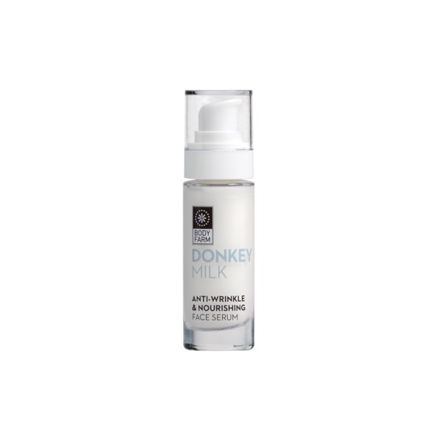 DONKEY MILK Αντιρυτιδικός & Θρεπτικός Ορός Προσώπου 30ml