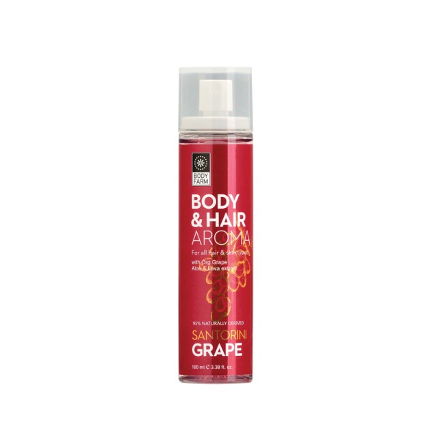 BODYFARM Santorini Grape Hair & Body Aroma Mist Μαλλιών και Σώματος 100ml