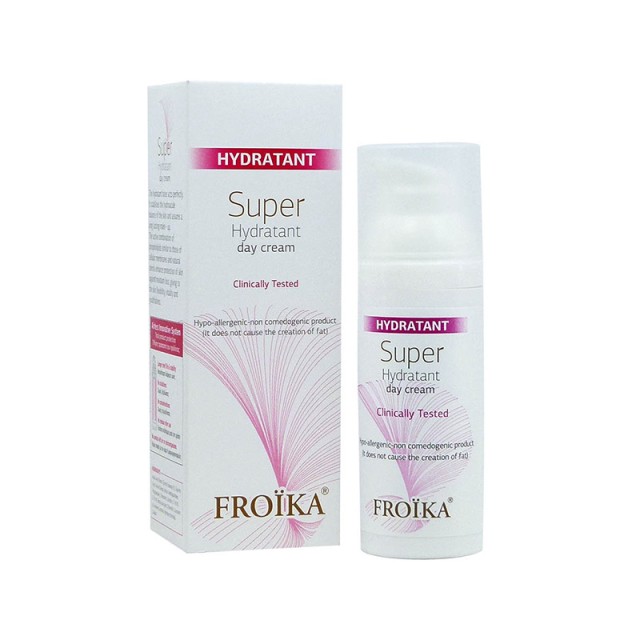 FROIKA Super Hydrating Cream Ενυδατική κρέμα ημέρας για το πρόσωπο πλούσιας υφής 50ml