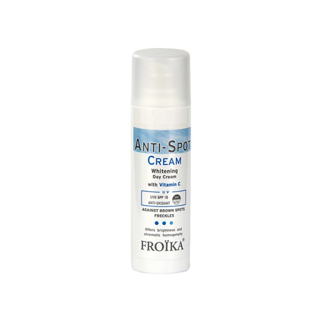 FROIKA Antispot Whitening Day Cream SPF15 Λευκαντική Κρέμα Ημέρας 30ml