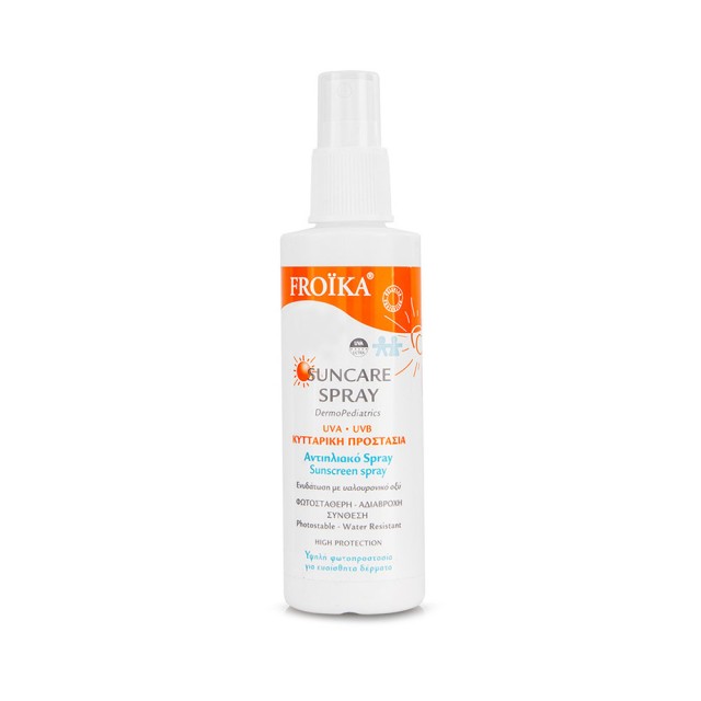 FROIKA Suncare Dermopediatric Spray SPF50+ Βρεφικό Παιδικό Αντηλιακό 125ml