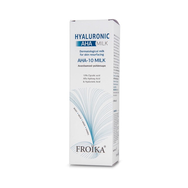 FROIKA Hyaluronic AHA 10 Αναπλαστικό Γαλάκτωμα για Πρόσωπο & Σώμα 125ml
