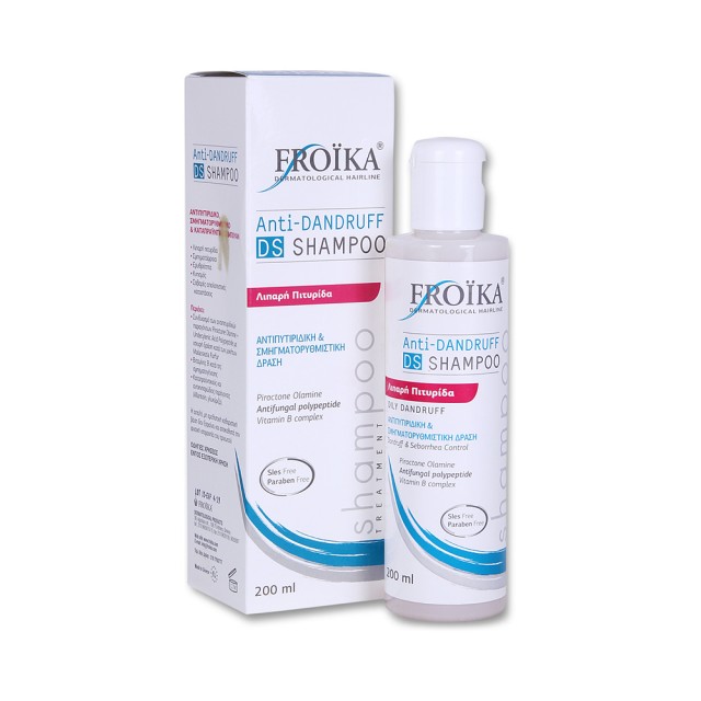 FROIKA Anti-Dandruff Σαμπουάν Κατά της Λιπαρής Πιτυρίδας 200ml
