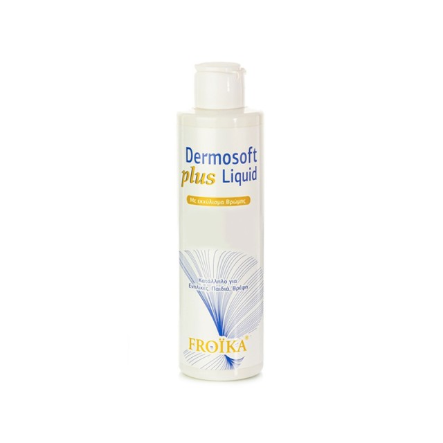 FROIKA Dermosoft Plus Liquid Καθαριστικό για Πρόσωπο & Σώμα 200ml