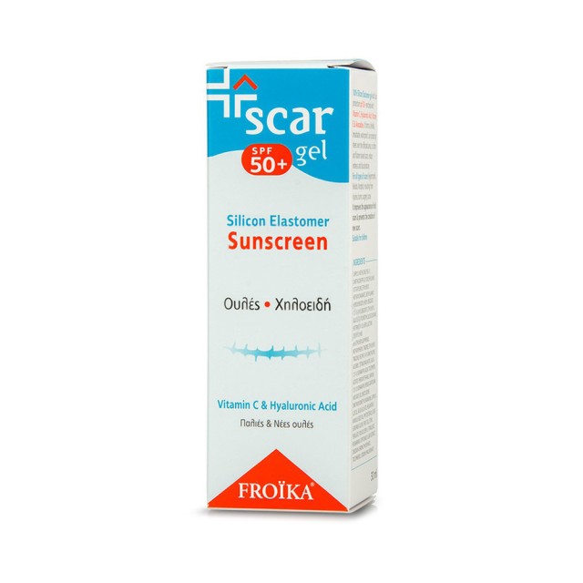 FROIKA Scar Gel SPF 50 + Αναπλαστικό Αντηλιακό Τζελ 30ml