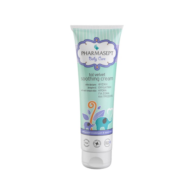 PHARMASEPT Tol Velvet Baby Soothing Cream βρεφική κρέμα σώματος 150ml