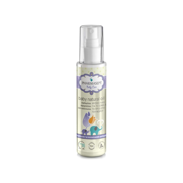 PHARMASEPT Baby Natural Oil Φυσικό Βρεφικό Λάδι για Πρόσωπο & Σώμα 100ml
