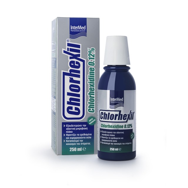 INTERMED Chlorhexil 0,12% Στοματικό Διάλυμα 250ml