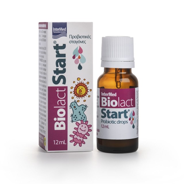 INTERMED Biolact Start Προβιοτικές σταγόνες για νεογνά και βρέφη 12ml