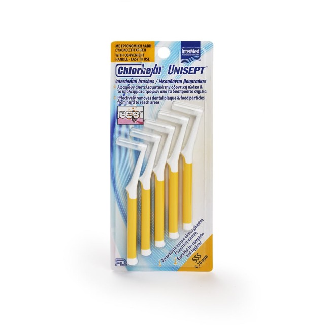 INTERMED Interdental Brush Μεσοδόντια Βουρτσάκια Sss 0,70Mm
