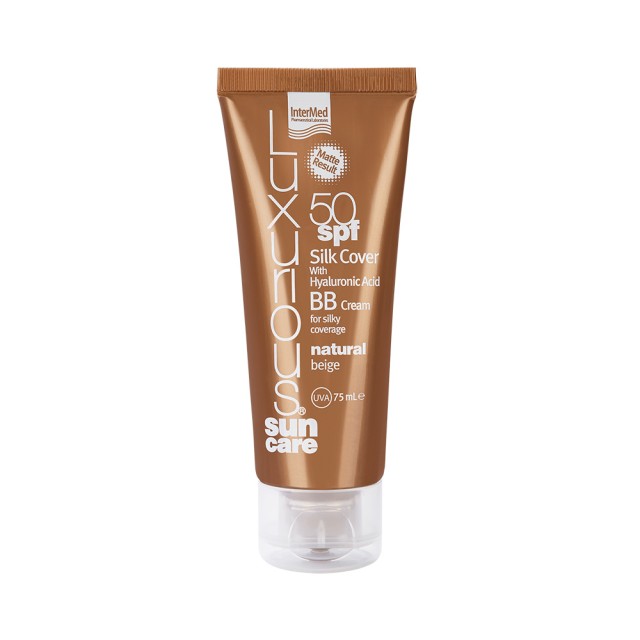 INTERMED Luxurious Sun Care Silk Cover Natural Beige SPF50 75ml