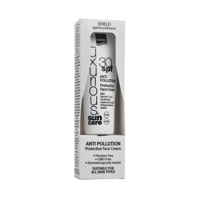 INTERMED Anti-Pollution Protective Face Cream SPF30 Αντηλιακή Κατά της Πρόωρης Γήρανσης 50ml