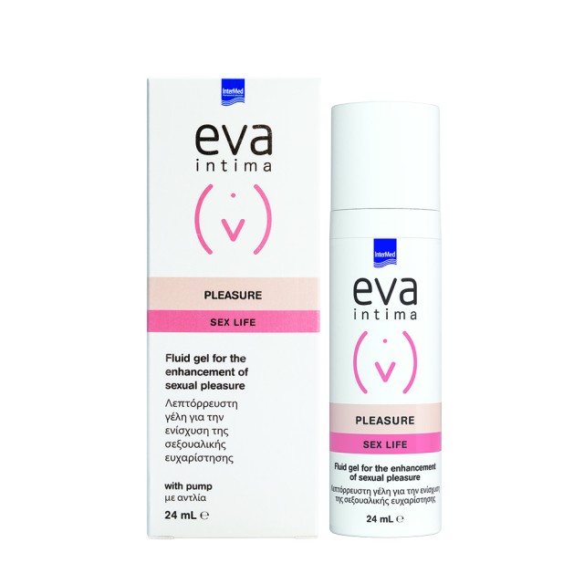 INTERMED EVA Intima Pleasure Sex Life Κολπικό Λιπαντικό 24ml