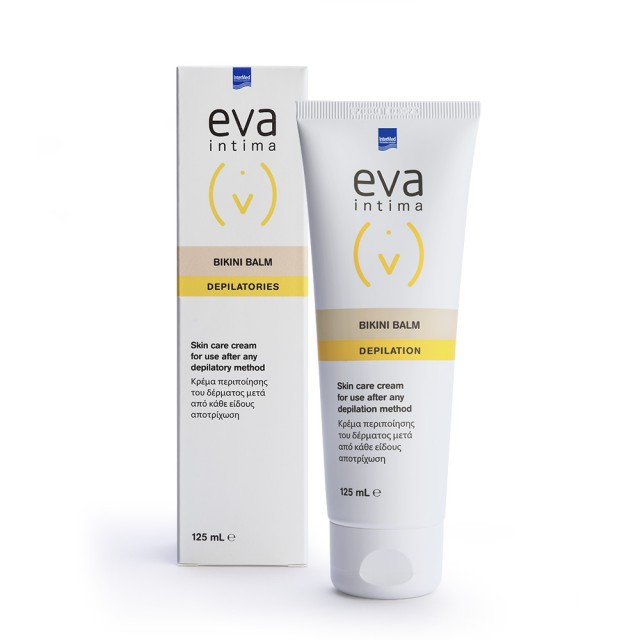 INTERMED Eva Intima Bikini Balm Κρέμα Για Την Ανακούφιση Και Προστασία Του Δέρματος Μετά Την Αποτρίχωση 125ml