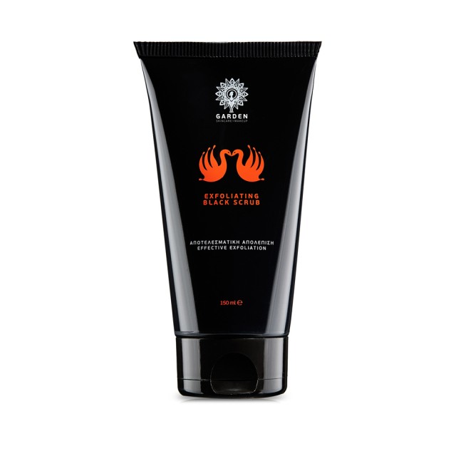 GARDEN Exfoliating Black Scrub Κρέμα απολέπισης 150ml
