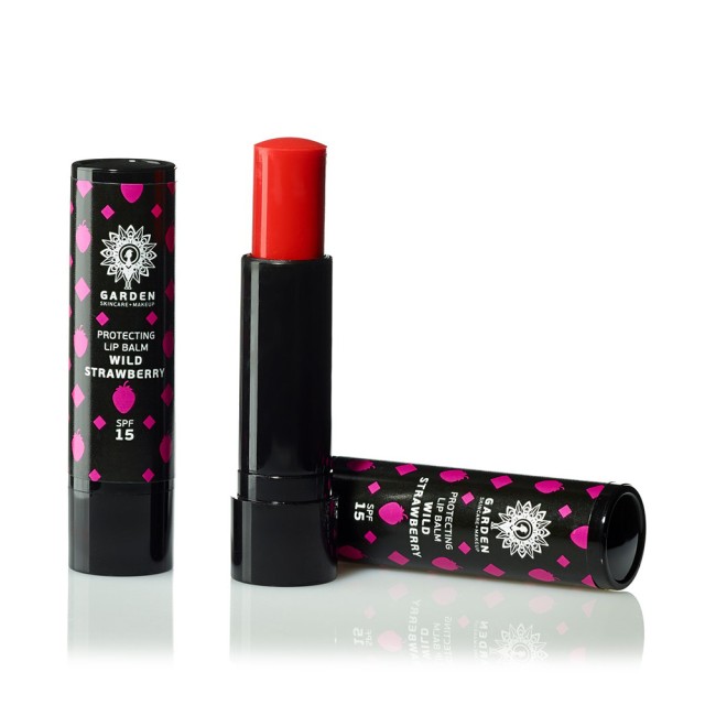 GARDEN Protecting Lip Balm για την Περιποίηση και Προστασία των Χειλιών Wild Strawberry