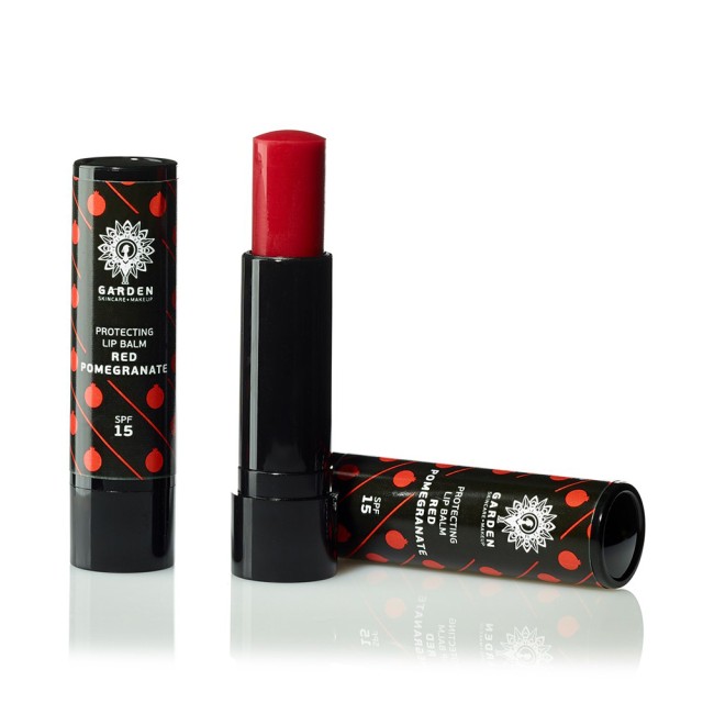 GARDEN Protecting Lip Balm για την Περιποίηση και Προστασία των Χειλιών Red Pomegranate