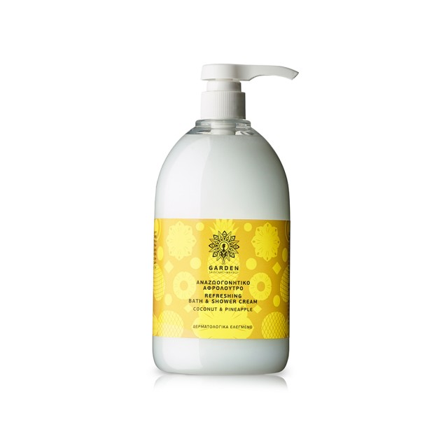 GARDEN Αναζωογονητικό Αφρόλουτρο Coconut & Pineapple 1lt