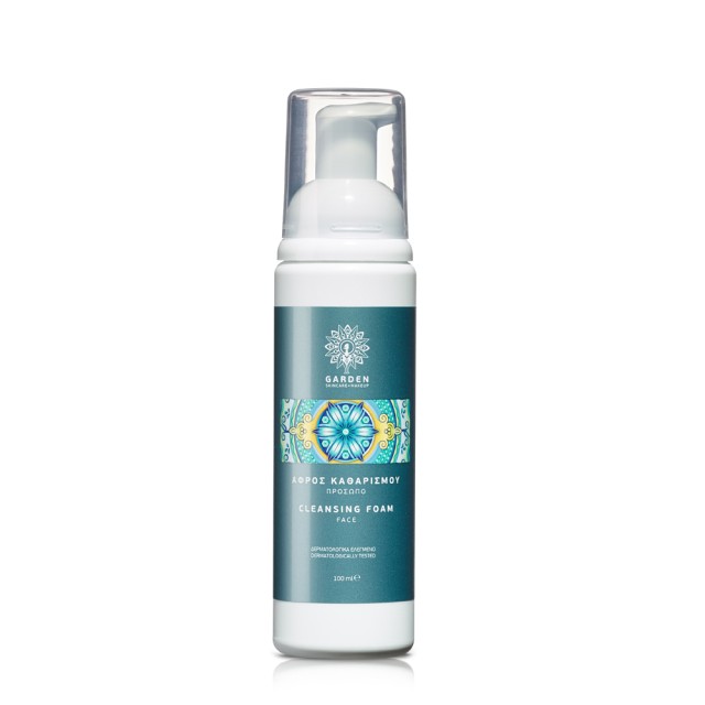 GARDEN Cleansing Foam Απαλός Aφρός Kαθαρισμού Προσώπου & Ματιών 100ml
