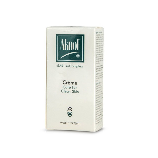 AKNOF IsoComplex Cream Κρέμα για τη Λιπαρότητα του Δέρματος 50ml