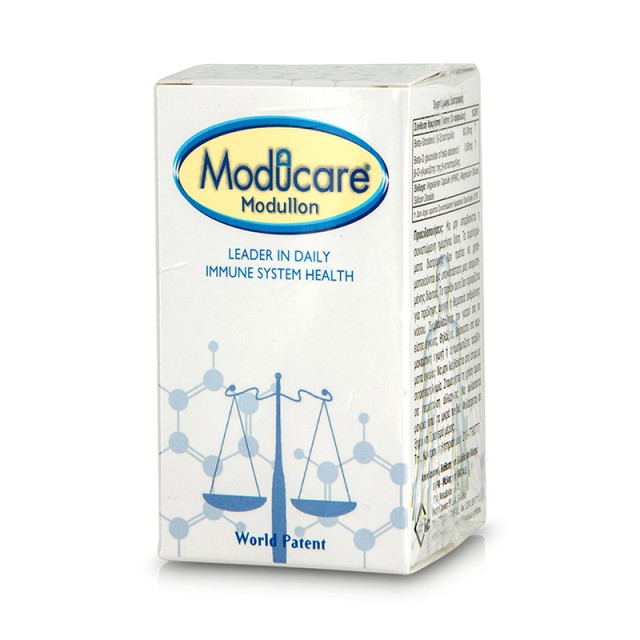 MODUCARE Modullon Συμπλήρωμα Διατροφής για την Ενίσχυση του Ανοσοποιητικού Συστήματος 90 Κάψουλες