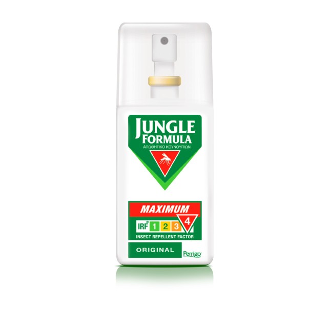 JUNGLE FORMULA Maximum Original IRF4 Αντικουνουπικό Σπρέι 75ml