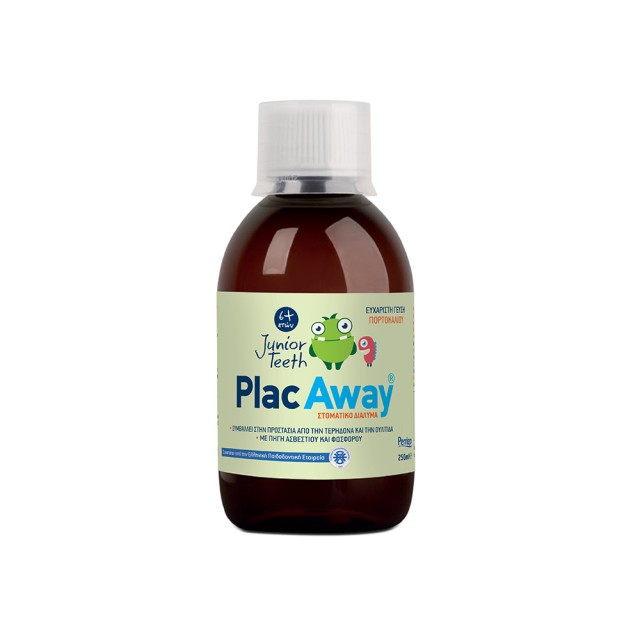 PLAC AWAY Junior Mouthwash with Orange Flavor 250ml