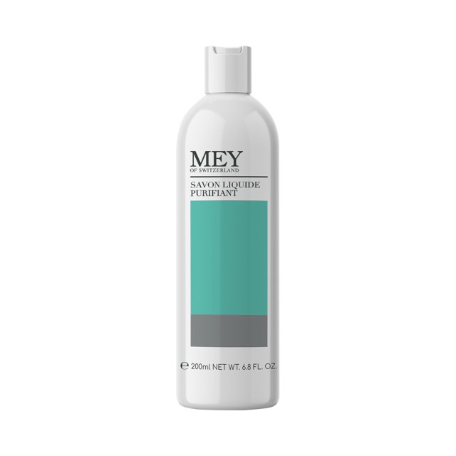 MEY Purifying Liquid Soap Υγρό Σαπούνι Καθαρισμού Προσώπου 200ml
