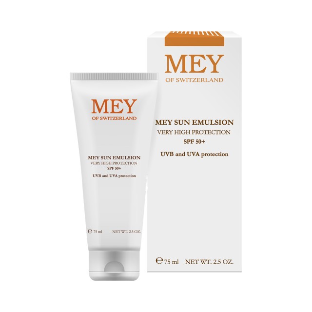 MEY Sun Care Emulsion Αντηλιακό Γαλάκτωμα Προσώπου & Σώματος SPF50+ 100ml