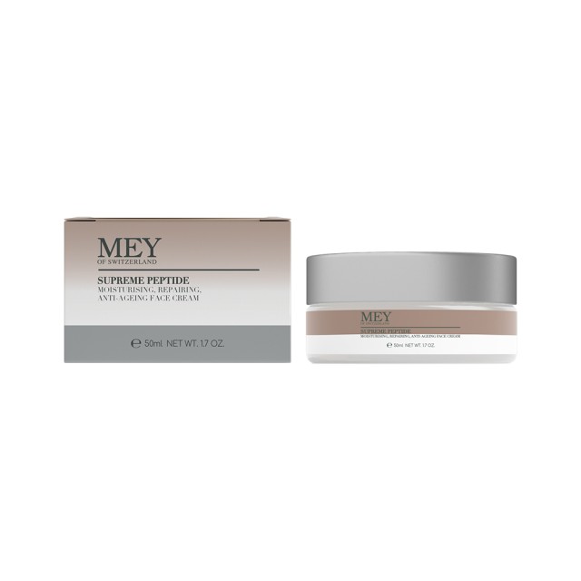 MEY Supreme Peptide Cream Κρέμα Αντιγήρανσης Για Κυτταρική Αναγέννηση, Προστασία & Ενυδάτωση Για Όλους Τους Τύπους Δέρματος