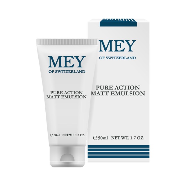 MEY Pure Action Matt Emulsion Ενυδατική Κρέμα Προσώπου για Λιπαρές Επιδερμίδες Κατά των Ατελειών 50ml