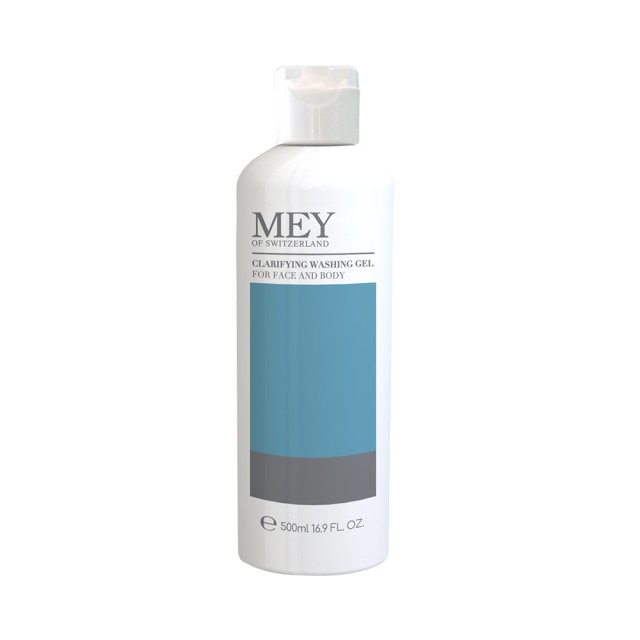 MEY Clarifying Washing Gel Υγρό Καθαρισμού Για Πρόσωπο & Σώμα 500ml