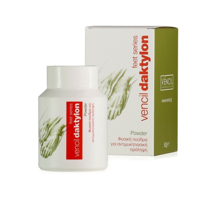 VENCIL Daktylon Powder Φυσική πούδρα Ποδιών 50gr