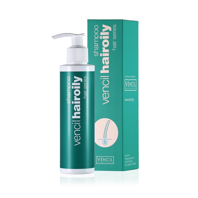 VENCIL Hair Oily Σαμπουάν κατά της Σμηγματορροϊκής Δερματίτιδας για Λιπαρά Μαλλιά 200ml