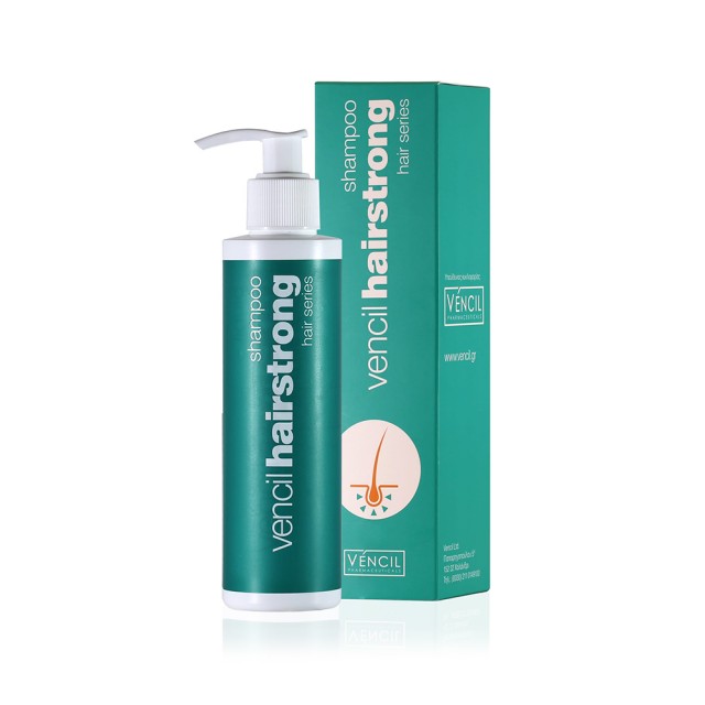 VENCIL Hairstrong Σαμπουάν Για Την Αντιμετώπιση Της Τριχόπτωσης 170ml