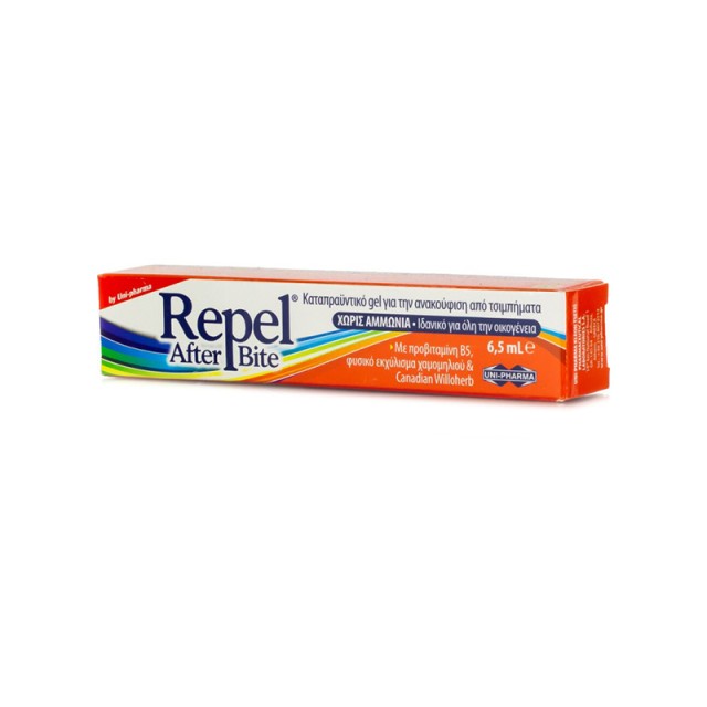 UNI-PHARMA Repel After Bite Καταπραυντικό Τζελ για τα Τσιμπήματα 6.5ml
