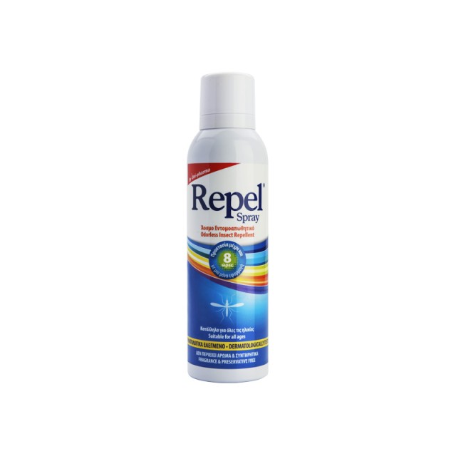 UNI-PHARMA Repel Spray Εντομοαπωθητικό Σπρέι για το Σώμα 150ml