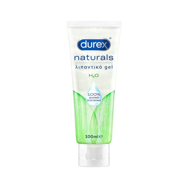 DUREX Naturals H2O Ενυδατικό Λιπαντικό Gel με 100% Φυσικά Συστατικά 100ml