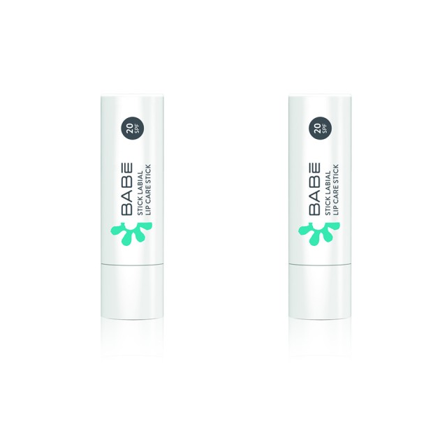 BABE Lip Care Stick Spf20 Ενυδατικό Stick Χειλιών 4g με Έκπτωση 50% στο 2ο Προϊόν
