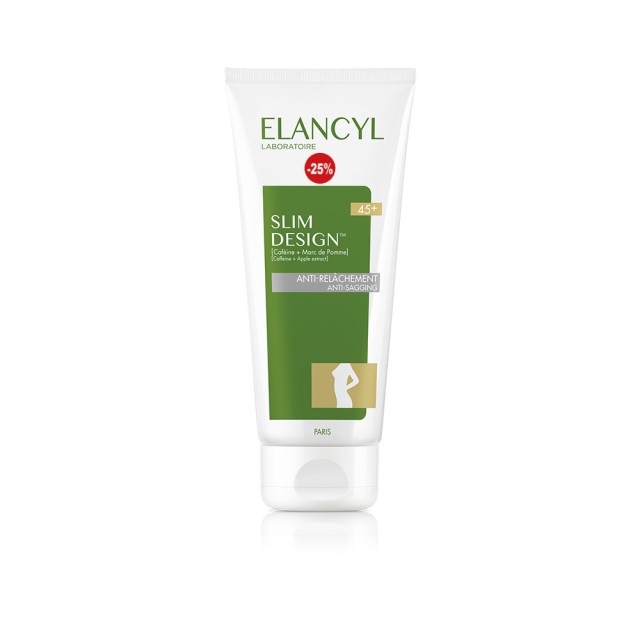 ELANCYL Slim Design 45+ Κρέμα Σμίλευσης Σώματος για Όμορφη Σιλουέτα Μετά τα 45 200ml