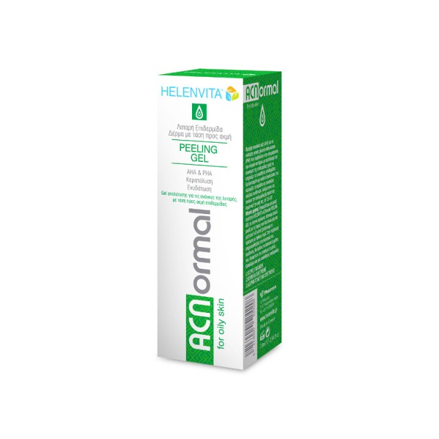 HELENVITA ACNormal Peeling Gel Απολέπιση Για Τις Ανάγκες Της Λιπαρής Με Τάση Προς Ακμή Επιδερμίδας 75ml
