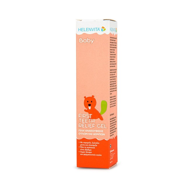 HELENVITA Baby First Teeth Relief Gel Γέλη Ανακούφισης Ούλων και Δοντιών 30ml
