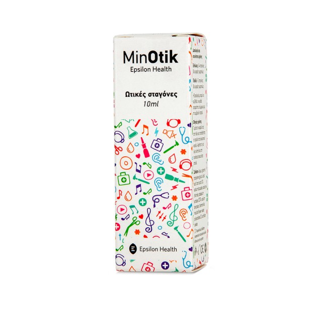 MINOTIK Ear Drops Ωτικές Σταγόνες για την Αφαίρεση της Κυψελίδας